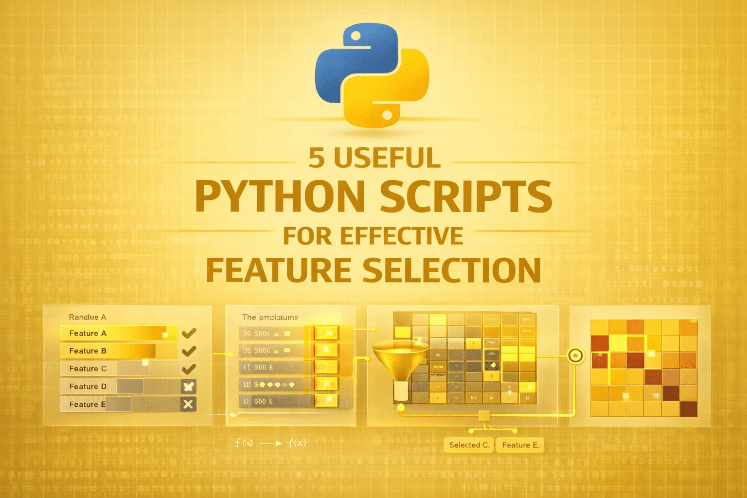 5 Python Scripts That Streamline Your Feature Selection Workflow